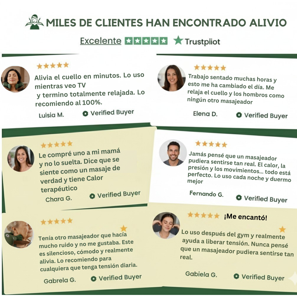 EmotivaEase™ Masaje Premium para Cuello y Hombros